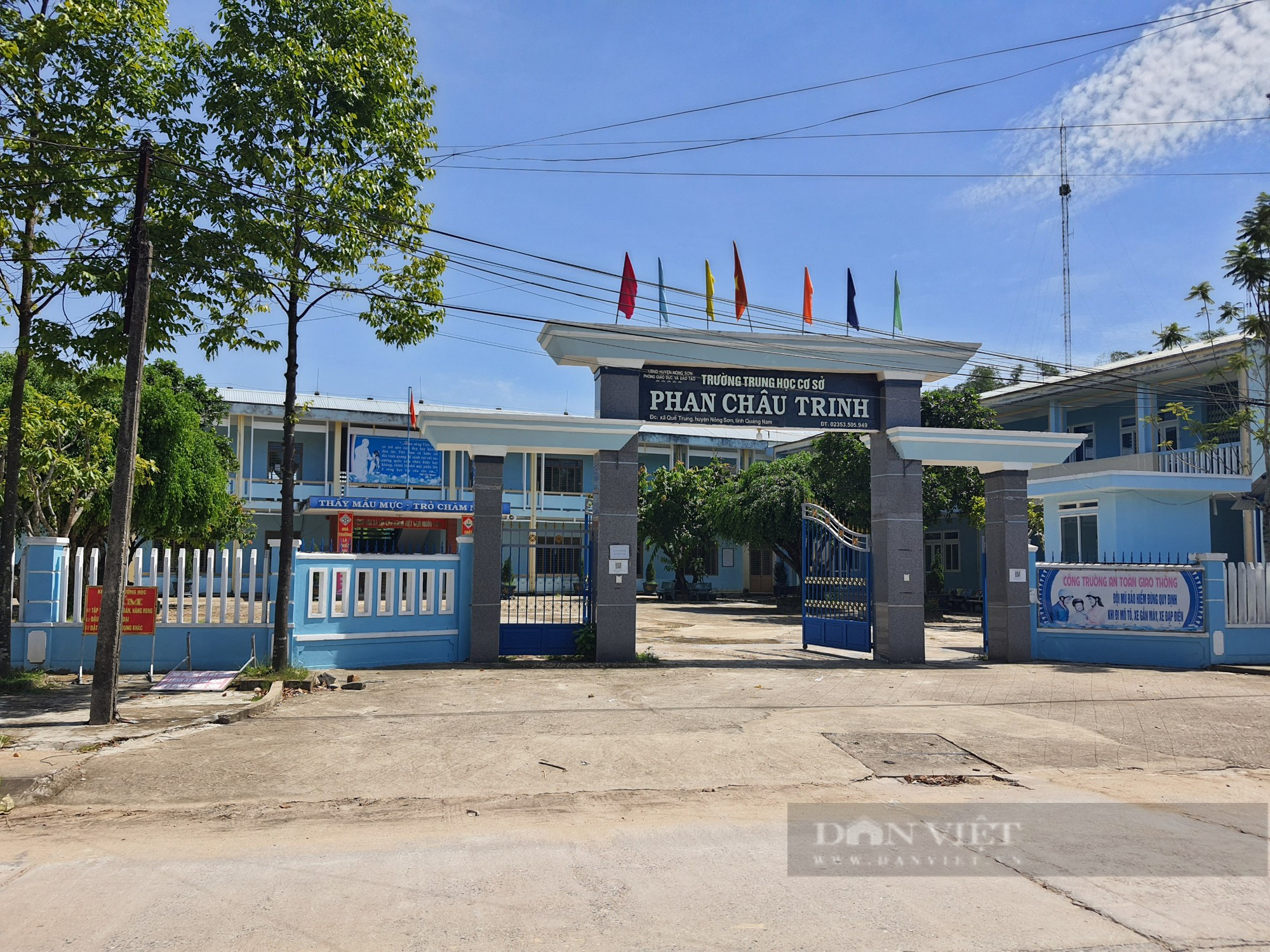 Quảng Nam: Học sinh chính thức nghỉ học sáng ngày 27/9 để tránh bão - Ảnh 1.