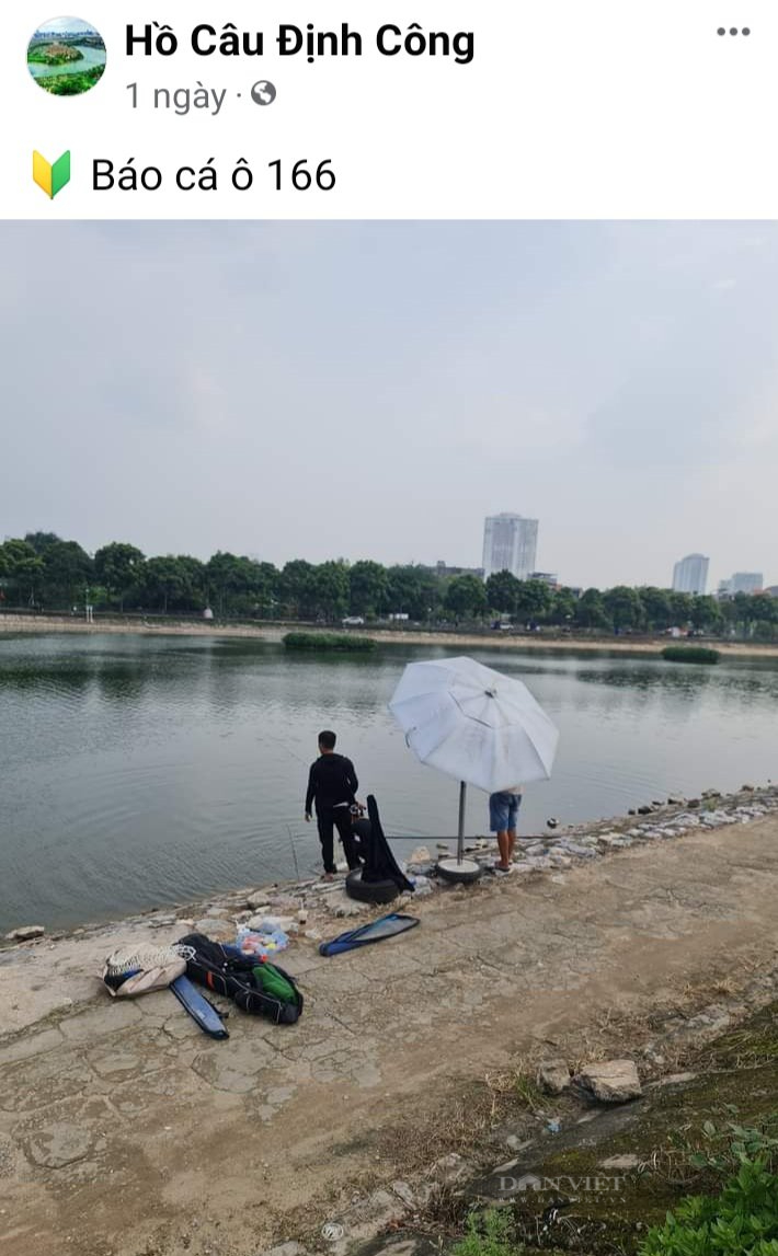 Vụ câu cá có thưởng trái phép ở hồ công ích: &quot;Sẽ bơm cạn nước hồ để không còn câu được&quot; - Ảnh 2.