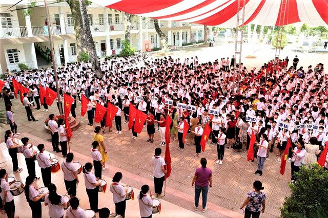 Có nên tập dượt cho ngày khai giảng: Chuyên gia lên tiếng - Ảnh 1.