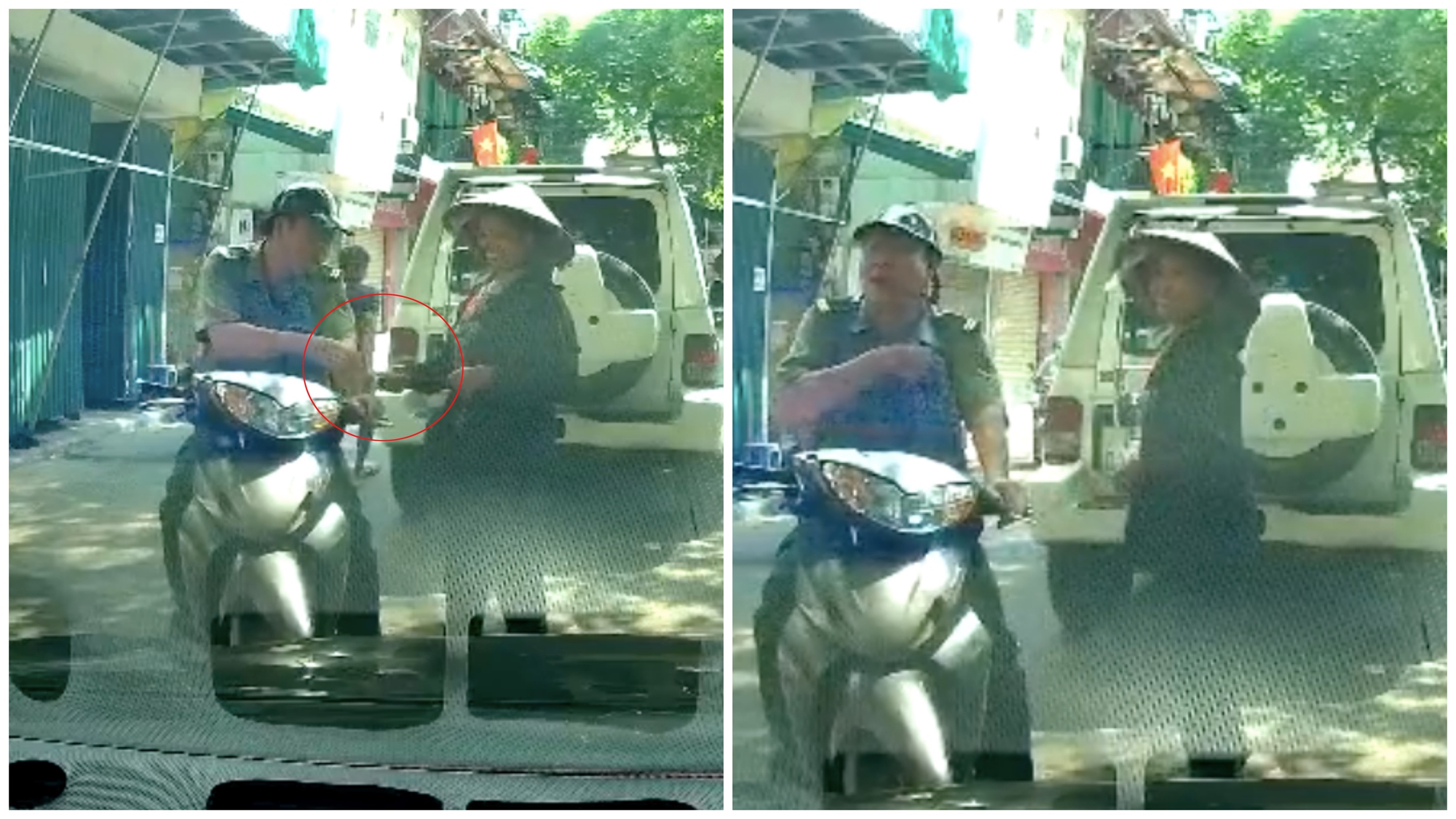Hà Nội: Cán bộ tự quản nhận vật giống tiền của người bán hàng rong rồi bỏ túi - Ảnh 1.