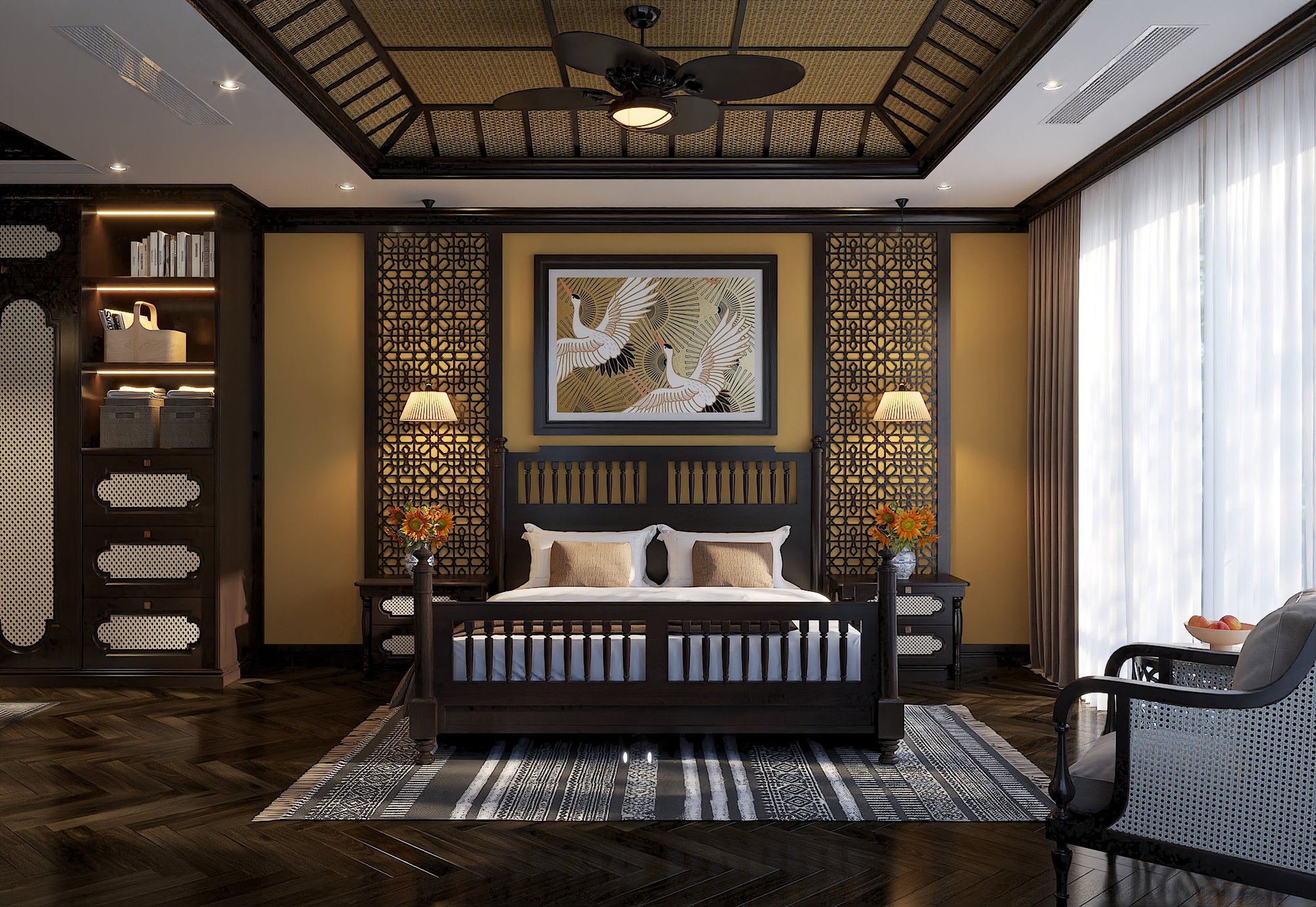 Biệt thự 7 tỷ đồng mang phong cách Indochine hoài niệm về một Sài Gòn xưa  - Ảnh 12.