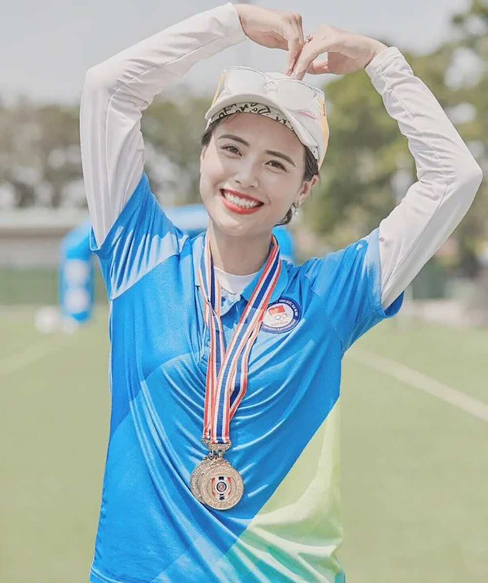 Nụ cười tỏa nắng của hotgirl bắn cung Việt Nam từng giành HCV Châu Á - Ảnh 1.