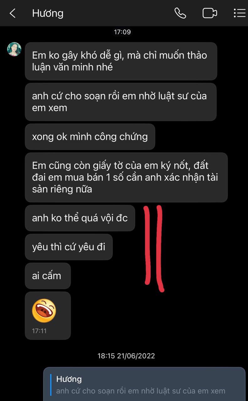 Phương Oanh công khai tin nhắn của vợ và tình cũ shark Bình, khẳng định mình bị lợi dụng danh tiếng - Ảnh 3.