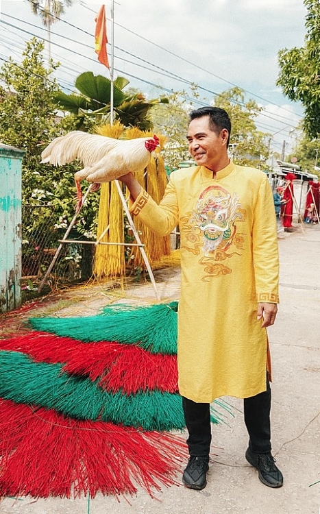Vợ chồng Lý Hải cùng dàn diễn viên mặc áo dài chúc Tết khán giả Xuân Quý Mão (Bài Tết) - Ảnh 7.