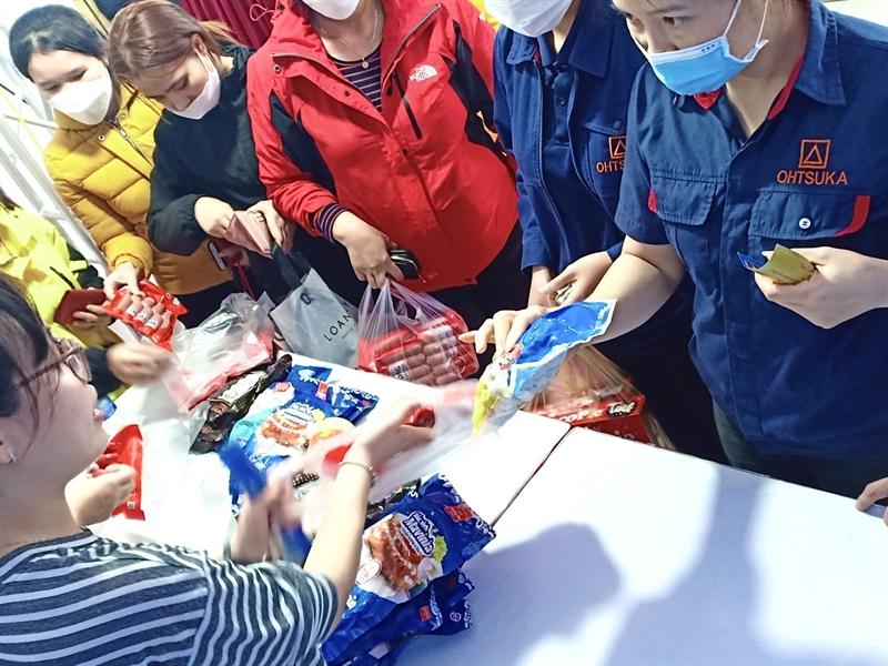 Mavin Foods tham gia chợ Tết Công đoàn 2023 tỉnh Hà Nam - Ảnh 2.