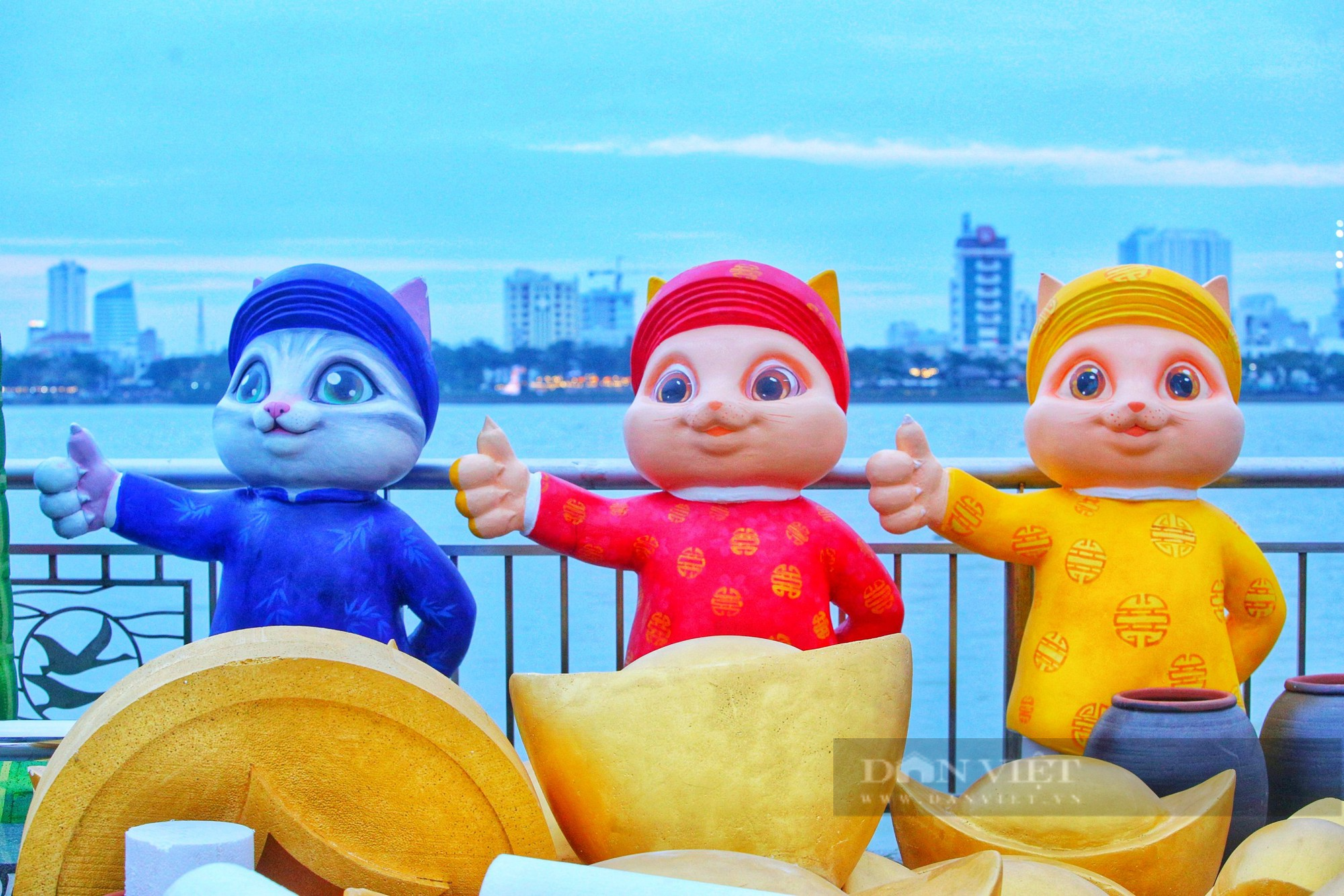 Thích thú với linh vật mèo mũm mĩm, cười tít tại Đà Nẵng - Ảnh 9.
