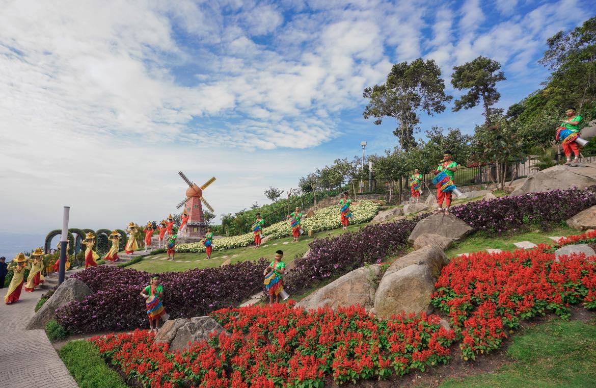 Ngỡ ngàng vẻ đẹp huyền diệu khi đêm về của quần thể Sun World Ba Den Mountain - Ảnh 4.