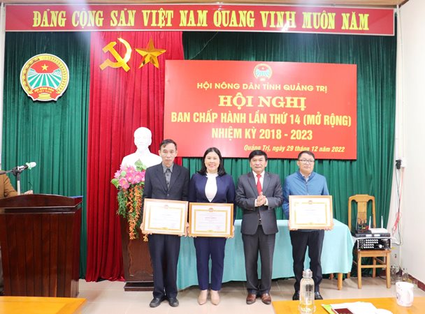 Hội Nông dân Quảng Trị bầu bổ sung 3 đồng chí Uỷ viên Ban Chấp hành; 1 đồng chí Uỷ viên Ban Thường vụ - Ảnh 2.