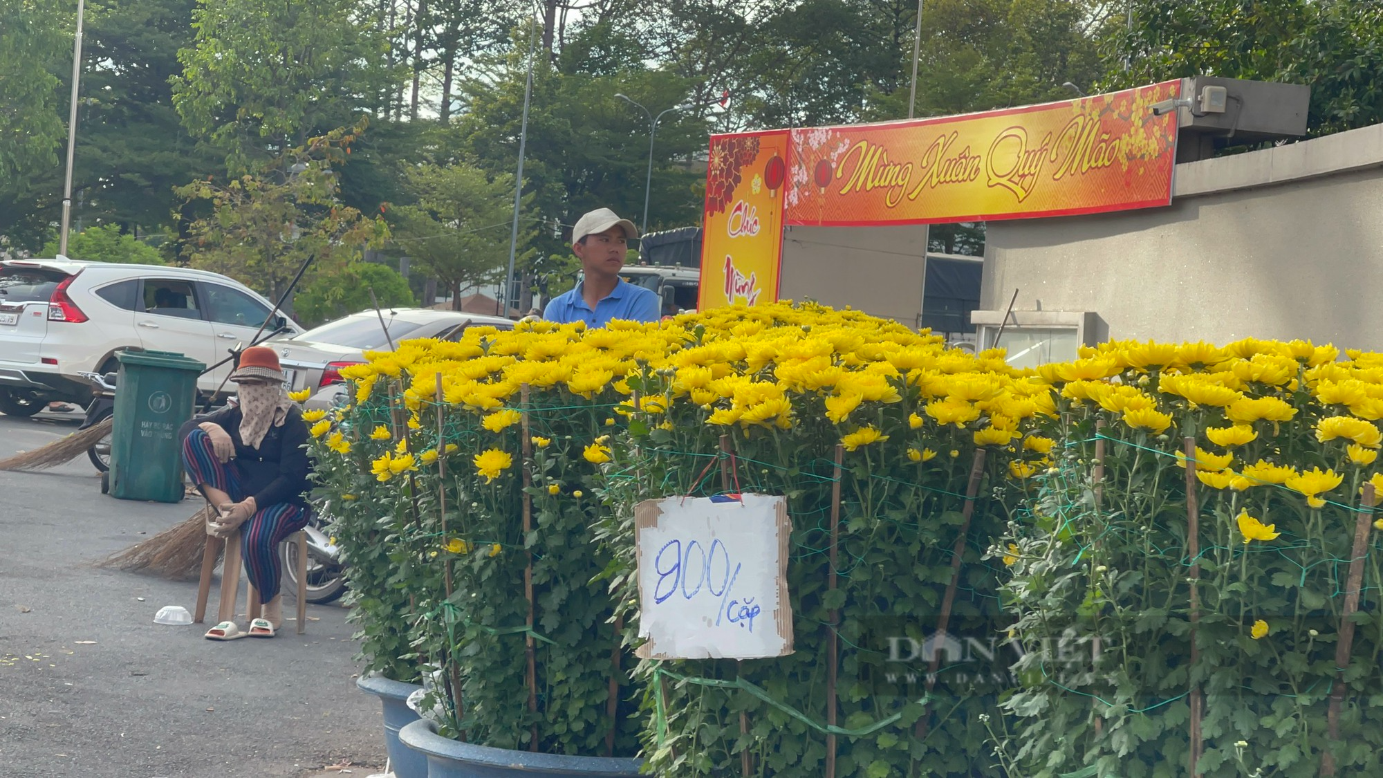 Chiều 30 tết, hoa kiểng tụt giá không phanh, sale khủng, người mua &quot;hốt cú chót&quot; - Ảnh 2.