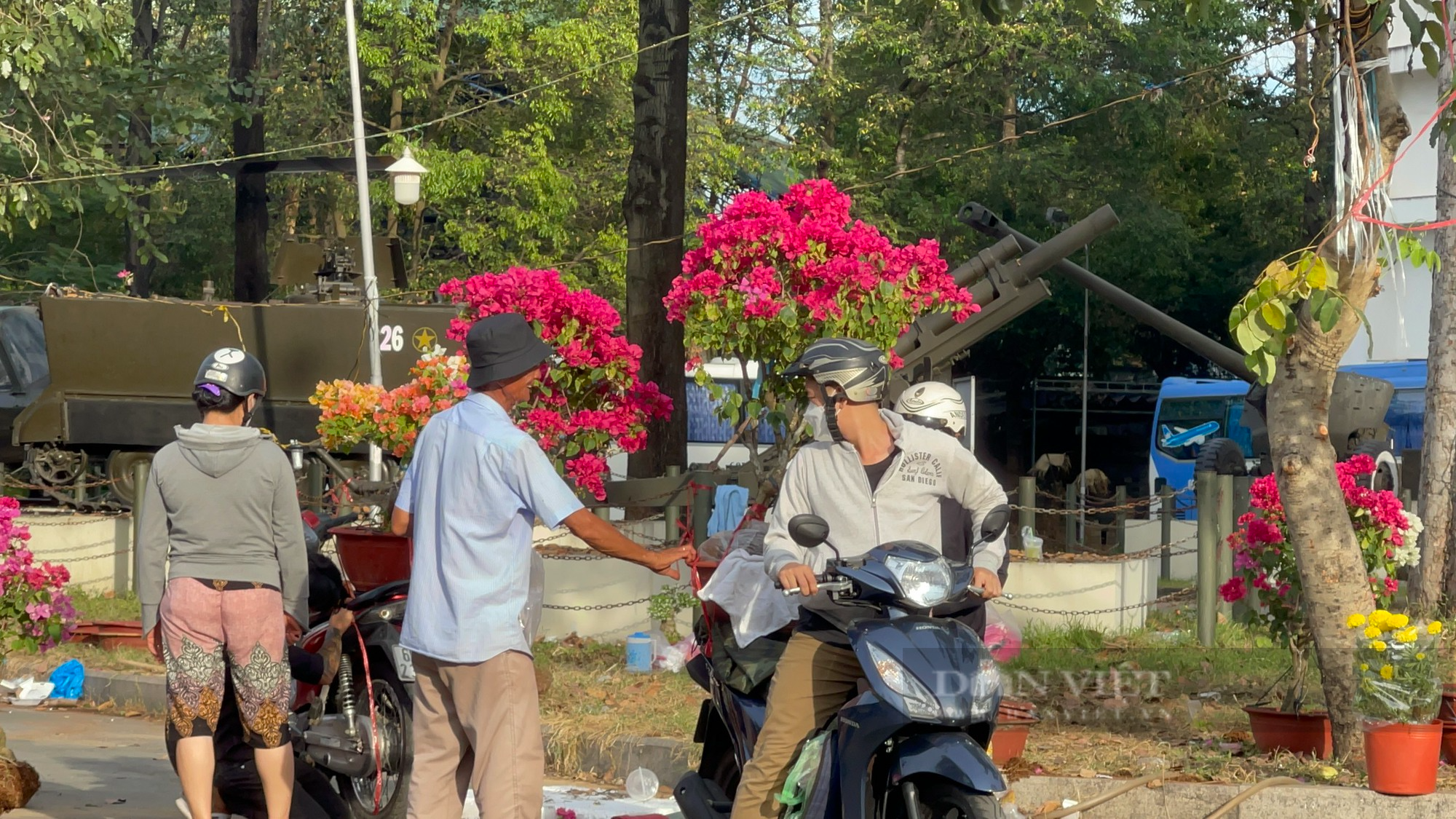 Chiều 30 tết, hoa kiểng tụt giá không phanh, sale khủng, người mua &quot;hốt cú chót&quot; - Ảnh 4.
