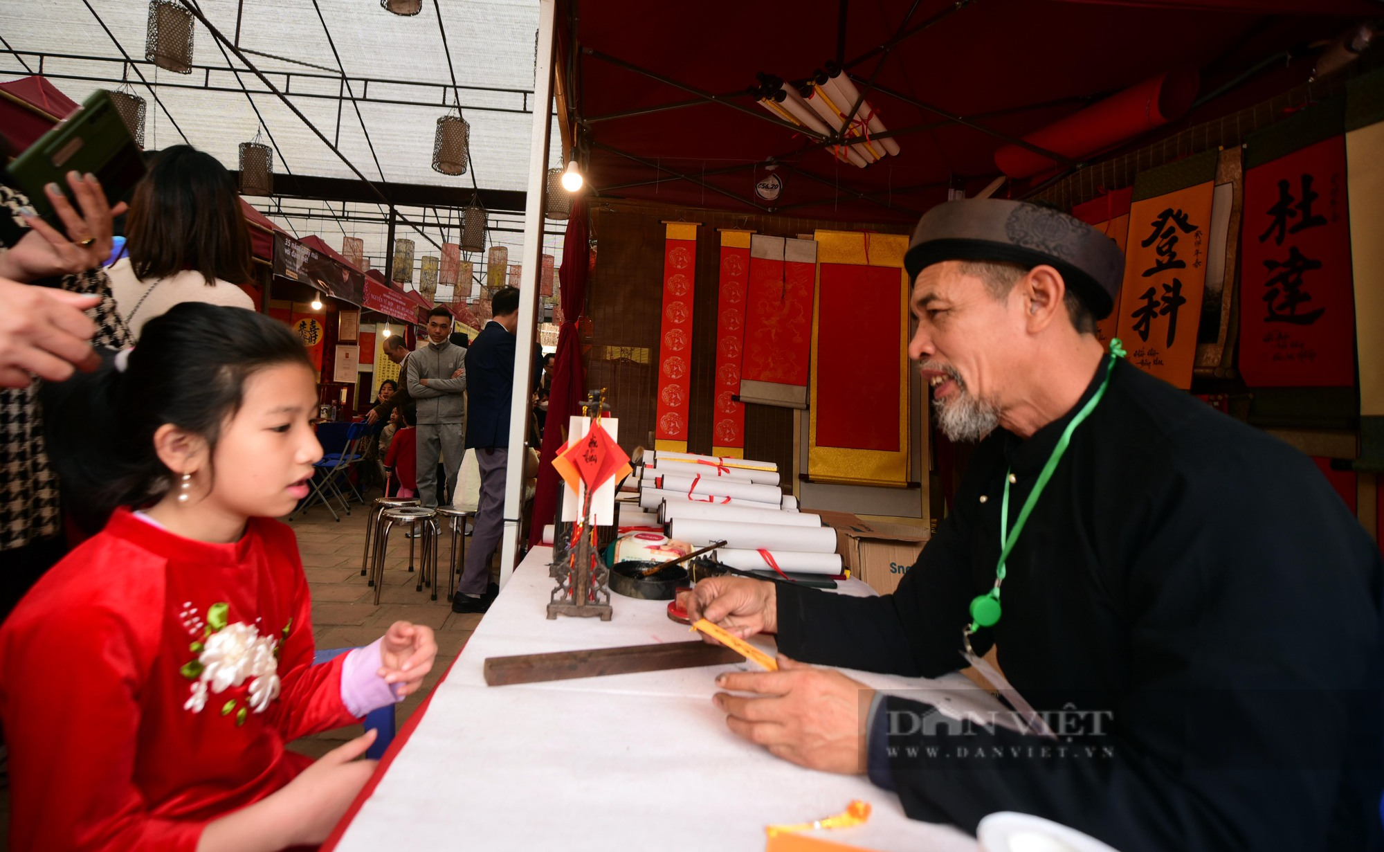Người Hà Nội xin chữ đầu năm - Ảnh 7.