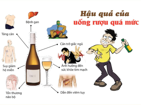 Cách sử dụng rượu bia ngày Tết an toàn cho sức khỏe - Ảnh 1.