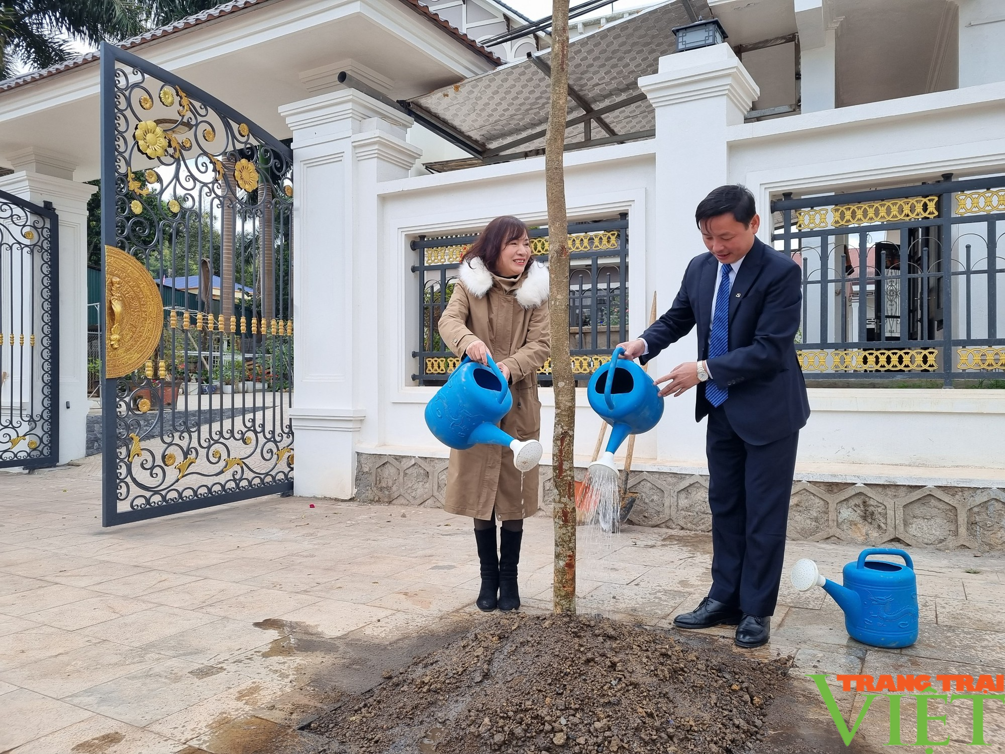 Lễ ra quân trồng cây Mừng Đảng, Mừng xuân Quý Mão - Ảnh 4. Lễ ra quân trồng cây Mừng Đảng, Mừng xuân Quý Mão - Ảnh 4.