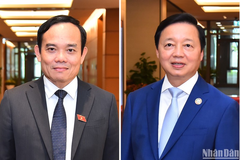 Quốc hội phê chuẩn đề nghị bổ nhiệm 2 tân Phó Thủ tướng Chính phủ - Ảnh 1.