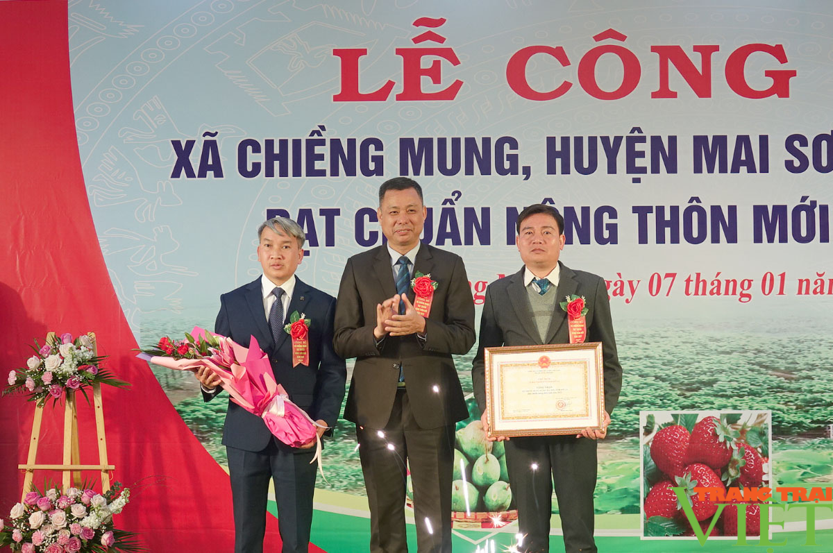 Sơn La: Công bố xã thứ 59 đạt chuẩn nông thôn mới - Ảnh 2.