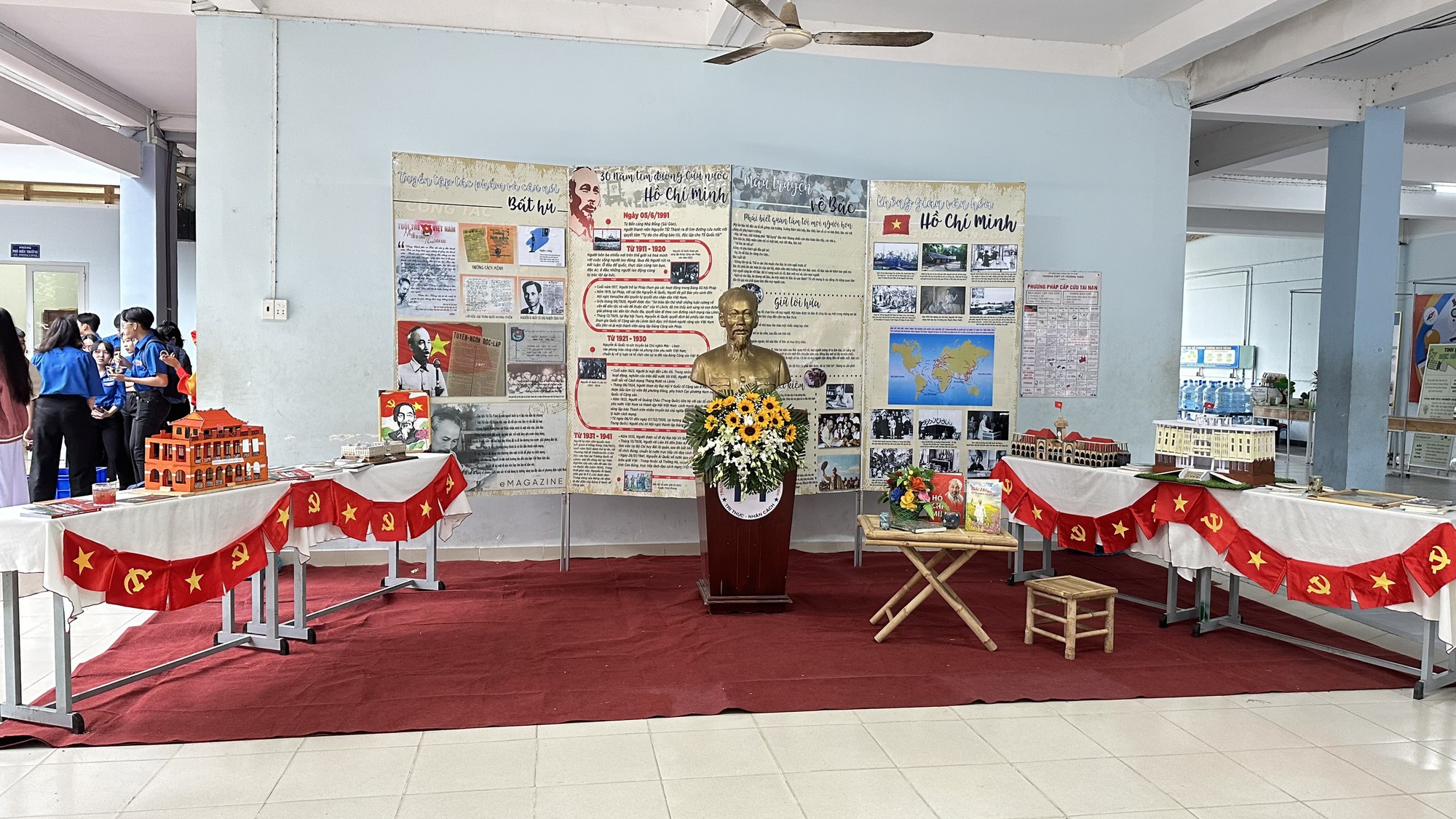 TP.HCM: Tưng bừng hội trại truyền thống &quot;Tự hào học sinh Thành phố học tập và làm theo Bác&quot; - Ảnh 4.
