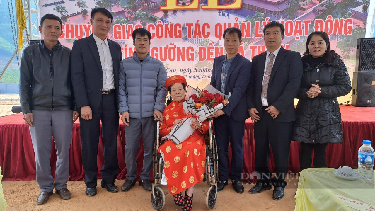 Thái Nguyên: Ban quản lý cơ sở tín ngưỡng Đền Đá Thiên chính thức vào Đền hoạt động - Ảnh 3.