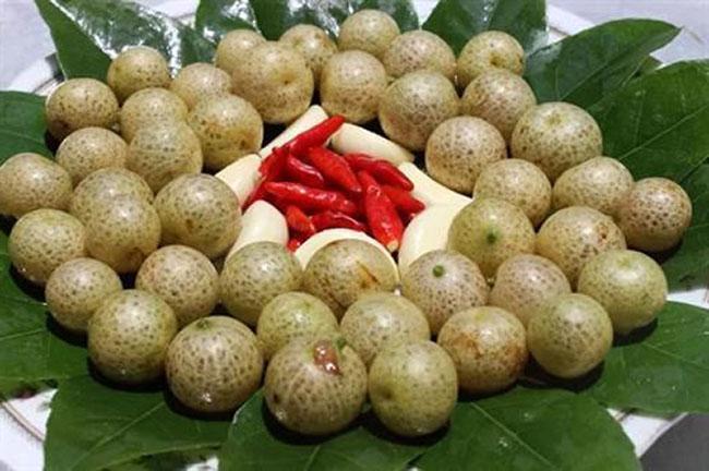 Quả dại phổ biến của người Tày, trước rụng đầy sân vứt đi không tiếc, nay được săn lùng với giá đắt đỏ - Ảnh 1. Quả dại phổ biến của người Tày, trước rụng đầy sân vứt đi không tiếc, nay được săn lùng với giá đắt đỏ - Ảnh 1.