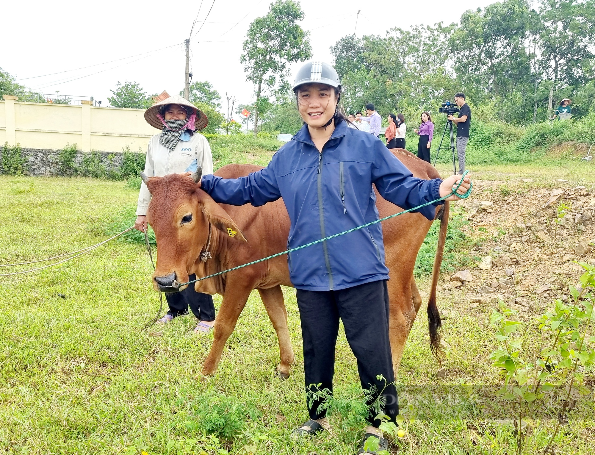 Ninh Bình: Trao bò giống cho người dân vùng dân tộc thiểu số và vùng núi - Ảnh 5.