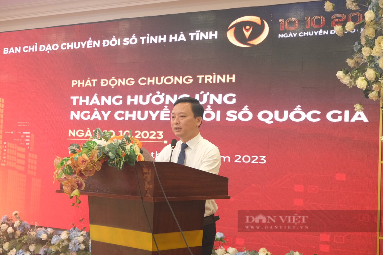 Hà Tĩnh: Lấy người dân, doanh nghiệp làm trung tâm của tiến trình chuyển đổi số - Ảnh 3.