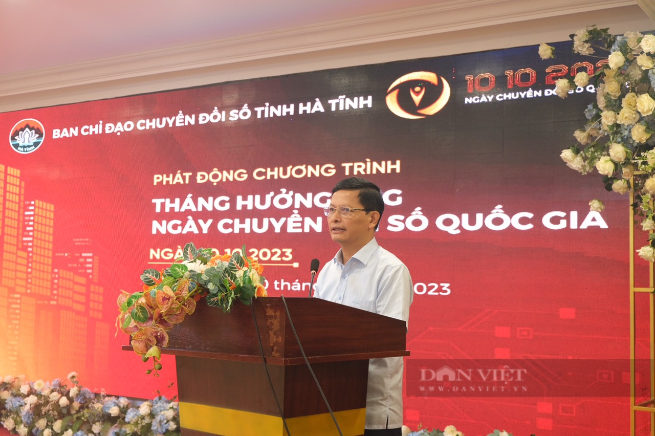 Hà Tĩnh: Lấy người dân, doanh nghiệp làm trung tâm của tiến trình chuyển đổi số - Ảnh 4.