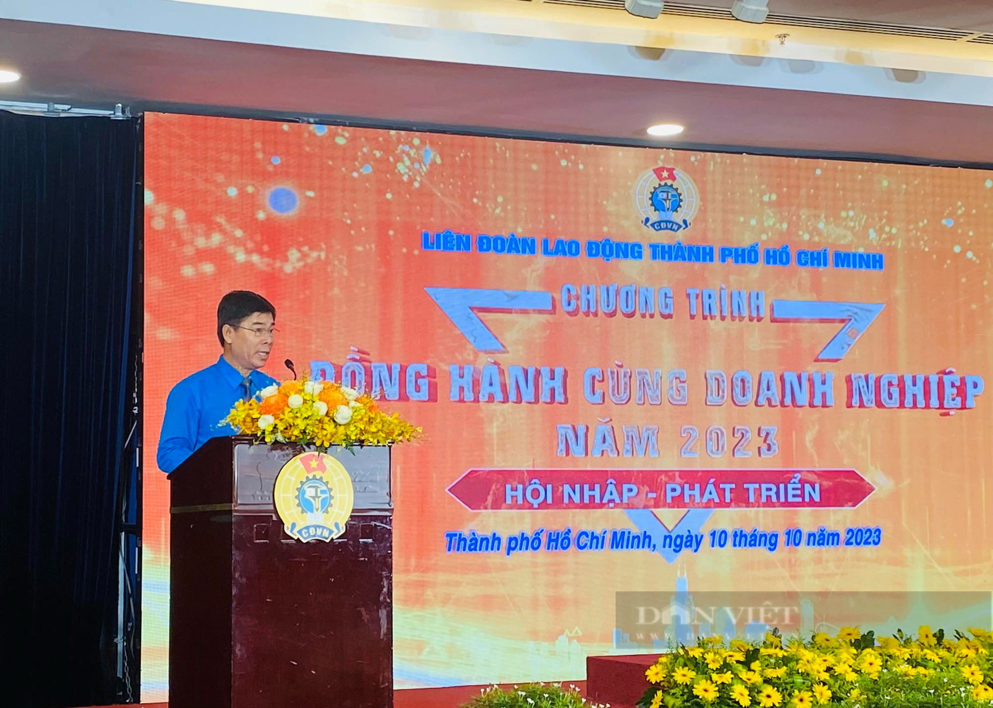 Vinh danh 23 chủ doanh nghiệp trong chương trình &quot;Đồng hành cùng doanh nghiệp năm 2023&quot; - Ảnh 1.