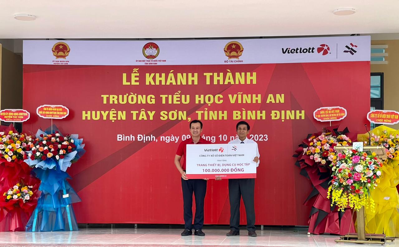 Vietlott mang đến ngôi trường khang trang cho học sinh dân tộc Bana tại Bình Định - Ảnh 3.