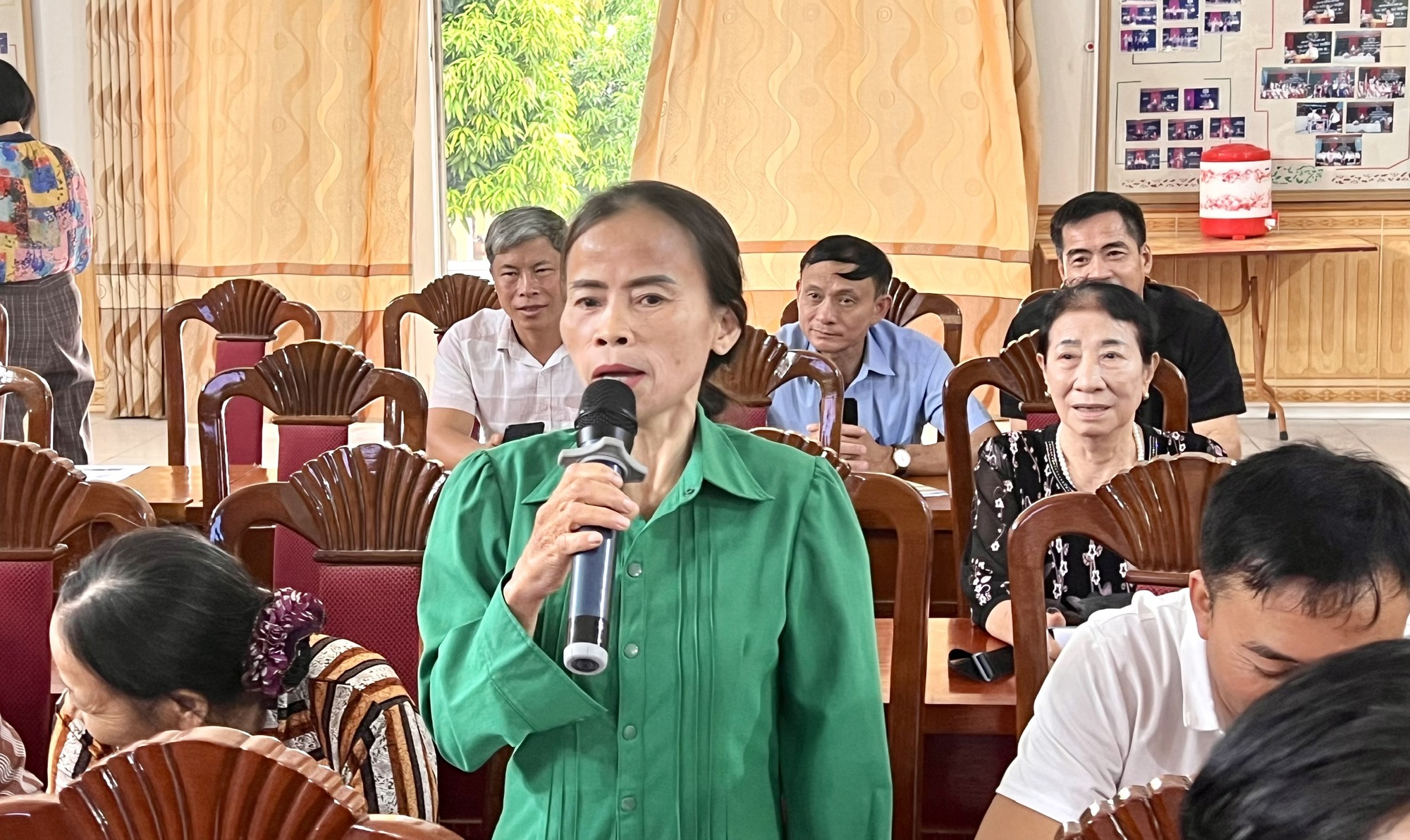 Hội viên nông dân sôi nổi đối thoại về chính sách bảo hiểm xã hội, bảo hiểm y tế - Ảnh 4.