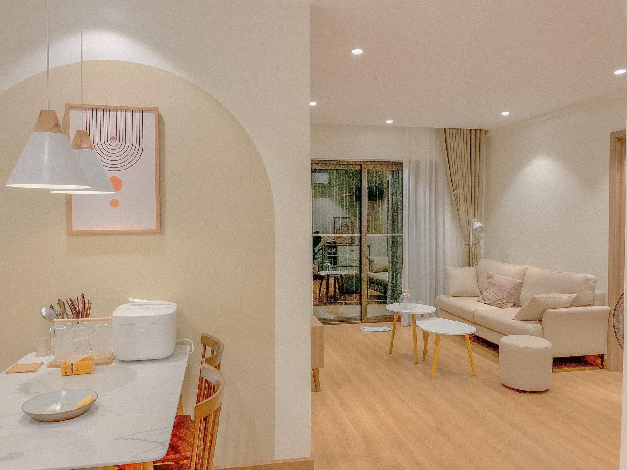  Mê mẩn căn bếp nhỏ nhưng gọn gàng lãng mạn như trong phim Hàn của mẹ trẻ Hà thành  - Ảnh 6.