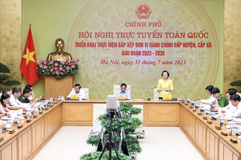 Phương án sắp xếp đơn vị hành chính cấp huyện, xã chậm tiến độ, Thủ tướng chỉ đạo khẩn - Ảnh 1.
