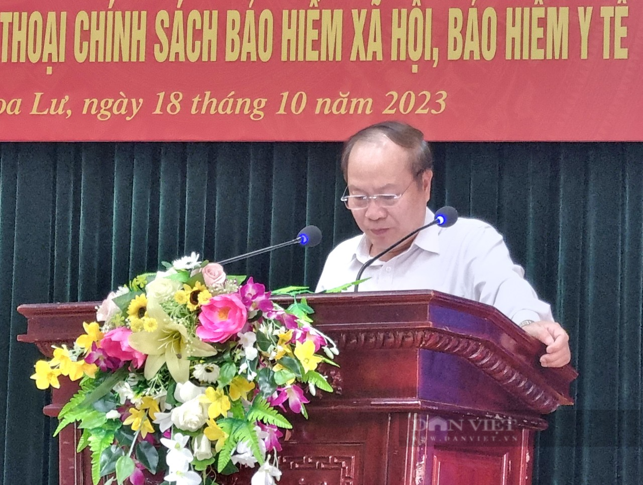 Ninh Bình: Phổ biến và đối thoại chính sách bảo hiểm xã hội, bảo hiểm ý tế cho 200 hội viên, nông dân - Ảnh 2.
