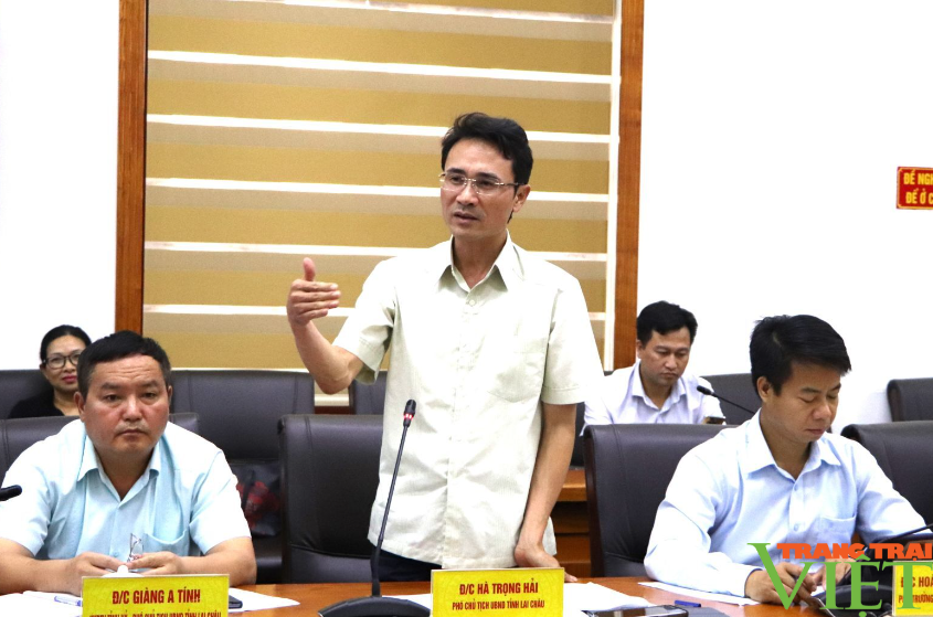 Bộ trưởng Bộ Tài nguyên và Môi trường Đặng Quốc Khánh làm việc tại tỉnh Lai Châu - Ảnh 4. Bộ trưởng Bộ Tài nguyên và Môi trường Đặng Quốc Khánh làm việc tại tỉnh Lai Châu - Ảnh 4.