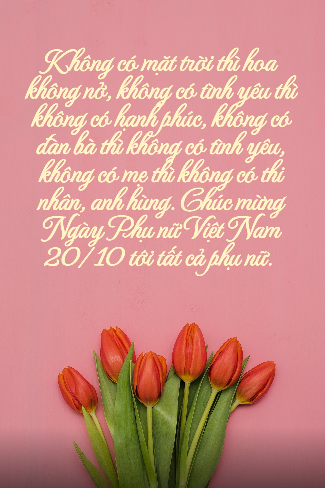 60 lời chúc 20/10 năm 2023 hay nhất, ý nghĩa nhất dành cho những phụ nữ bạn yêu thương, trân trọng - Ảnh 11.