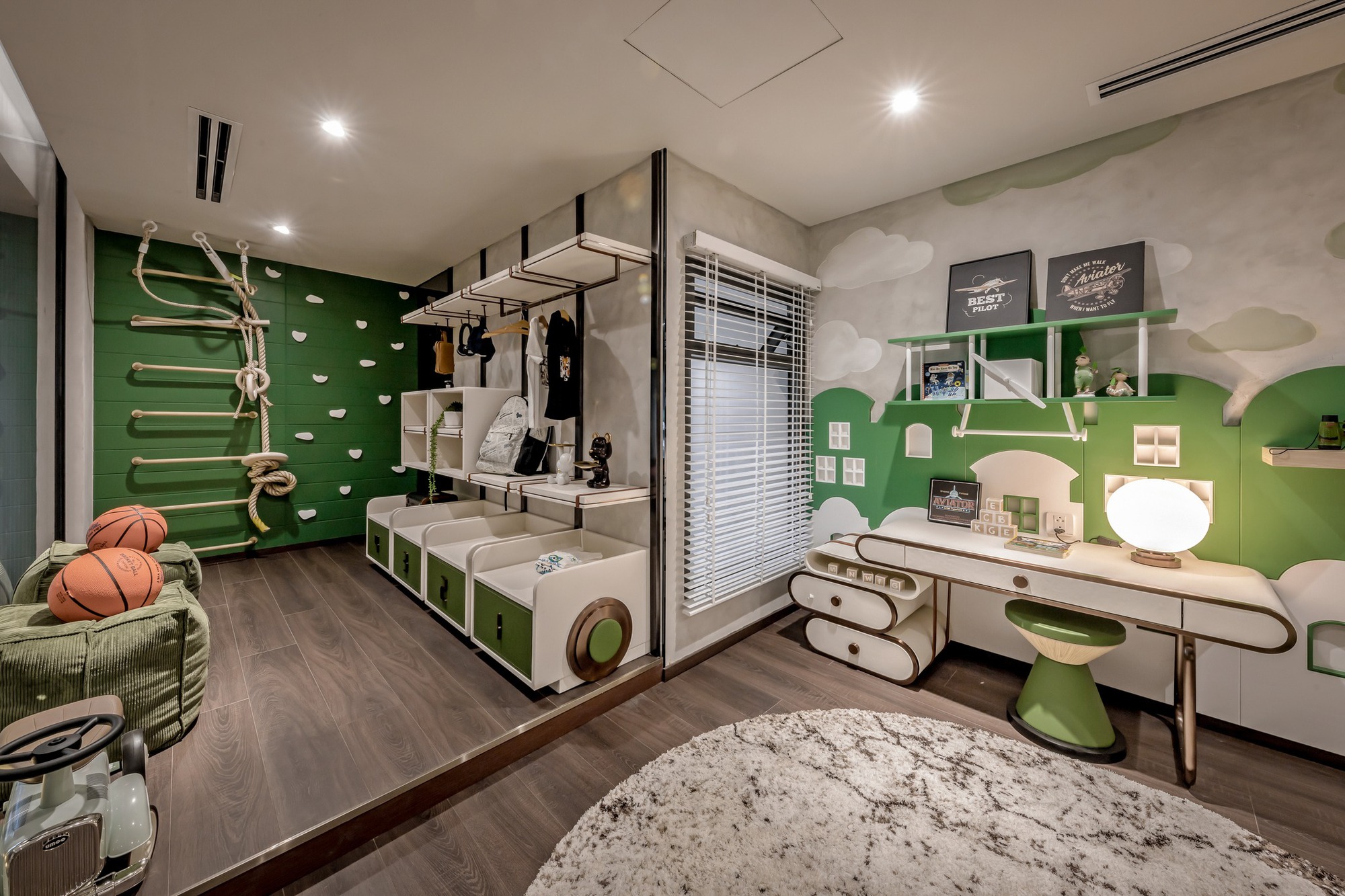 &quot;Choáng ngợp&quot; trước căn hộ Duplex với thiết kế nội thất như một tác phẩm nghệ thuật  - Ảnh 9.
