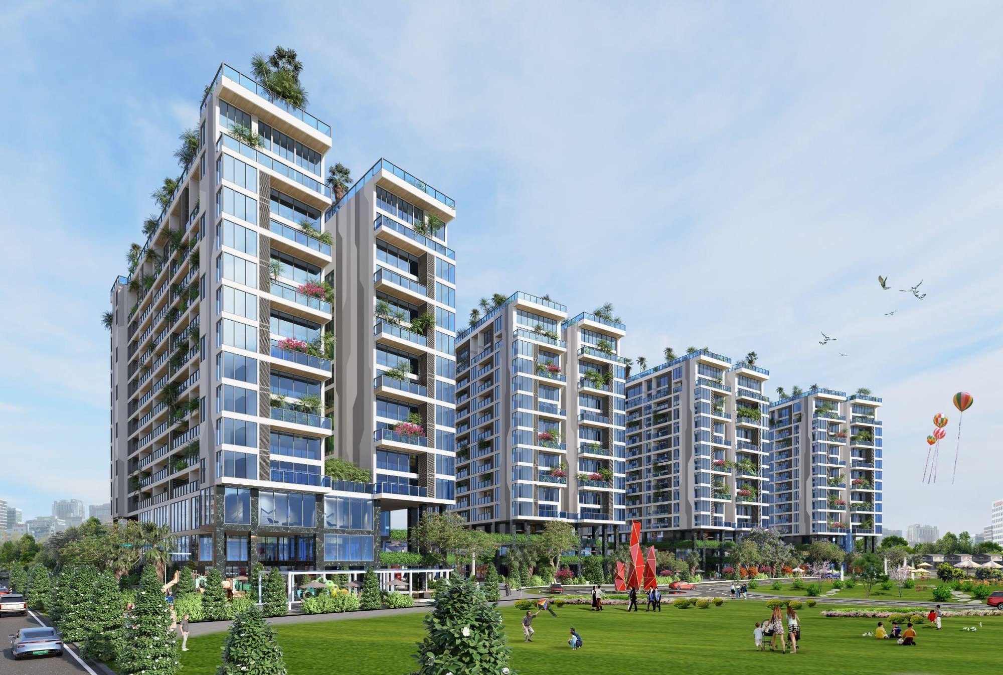 Thi công thần tốc, 4 tòa tháp của Sunshine Green Iconic chuẩn bị cất nóc trong Quý IV/2023 - Ảnh 1. Thi công thần tốc, 4 tòa tháp của Sunshine Green Iconic chuẩn bị cất nóc trong Quý IV/2023 - Ảnh 1.