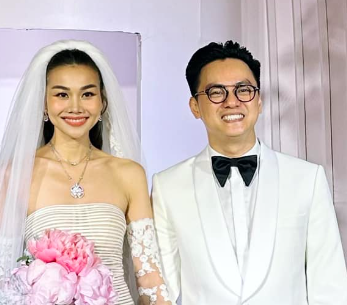 Thanh Hằng nghẹn ngào trong ngày cưới: &quot;Tôi cảm nhận mình vui một, mọi người vui mười&quot; - Ảnh 2.