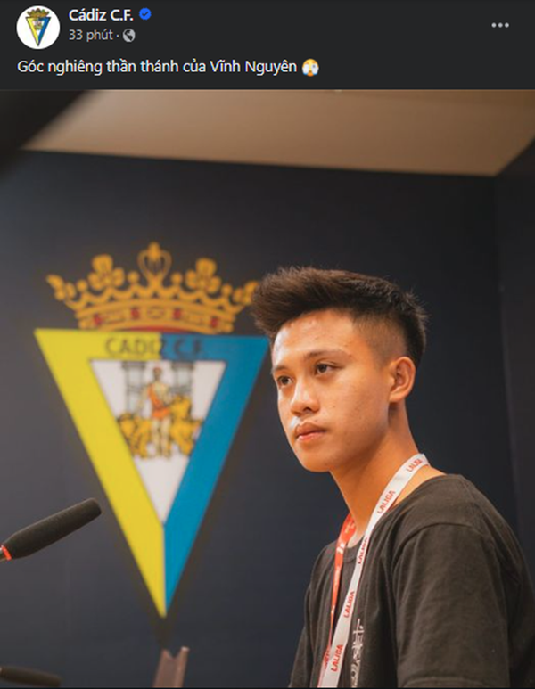 Cadiz làm điều đặc biệt, Hoàng Vĩnh Nguyên liệu có cơ hội chơi ở La Liga? - Ảnh 1.