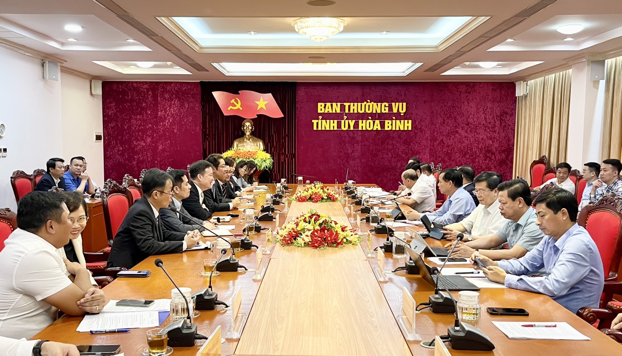 Tập đoàn Meiko Nhật Bản đầu tư nhà máy 200 triệu USD tại Hòa Bình - Ảnh 1. Tập đoàn Meiko Nhật Bản đầu tư nhà máy 200 triệu USD tại Hòa Bình - Ảnh 1.