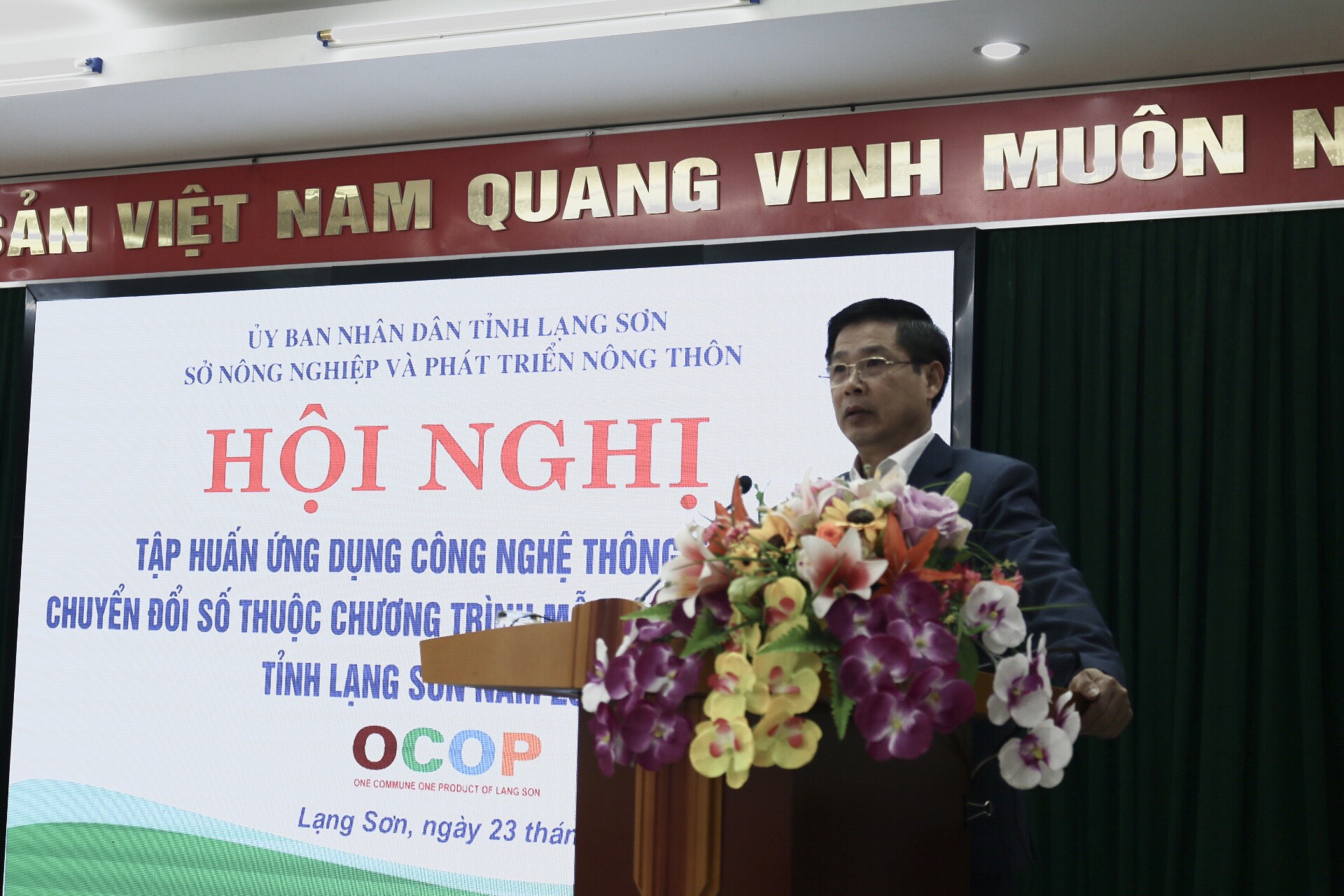  Lạng Sơn tập huấn ứng dụng công nghệ thông tin và chuyển đổi số vào đánh giá sản phẩm Ocop - Ảnh 1.