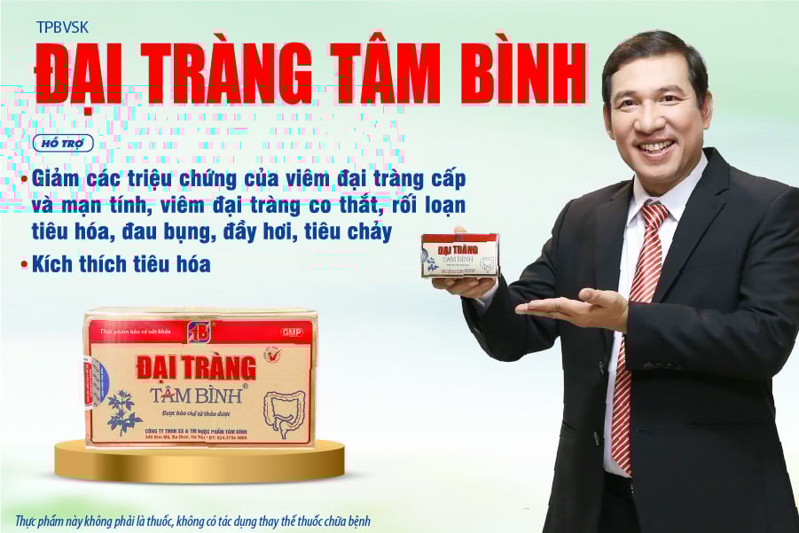 Đại tràng Tâm Bình - Thương hiệu quốc dân cho người bệnh đại tràng - Ảnh 1.