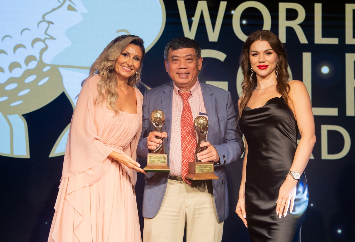 Lần đầu tiên Hà Nội đón nhận “Điểm đến thành phố Golf tốt nhất thế giới năm 2023” - Ảnh 1.