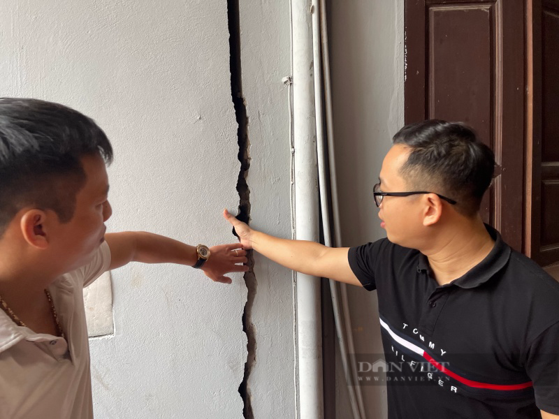 Cuộc sống hàng chục người dân đảo lộn, di dời khẩn cấp vì công trình thi công dự án Liên đoàn Địa chất Xạ-Hiếm - Ảnh 6.