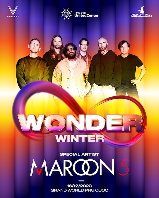 8Wonder đưa Maroon 5  đến Phú Quốc - Ảnh 1.