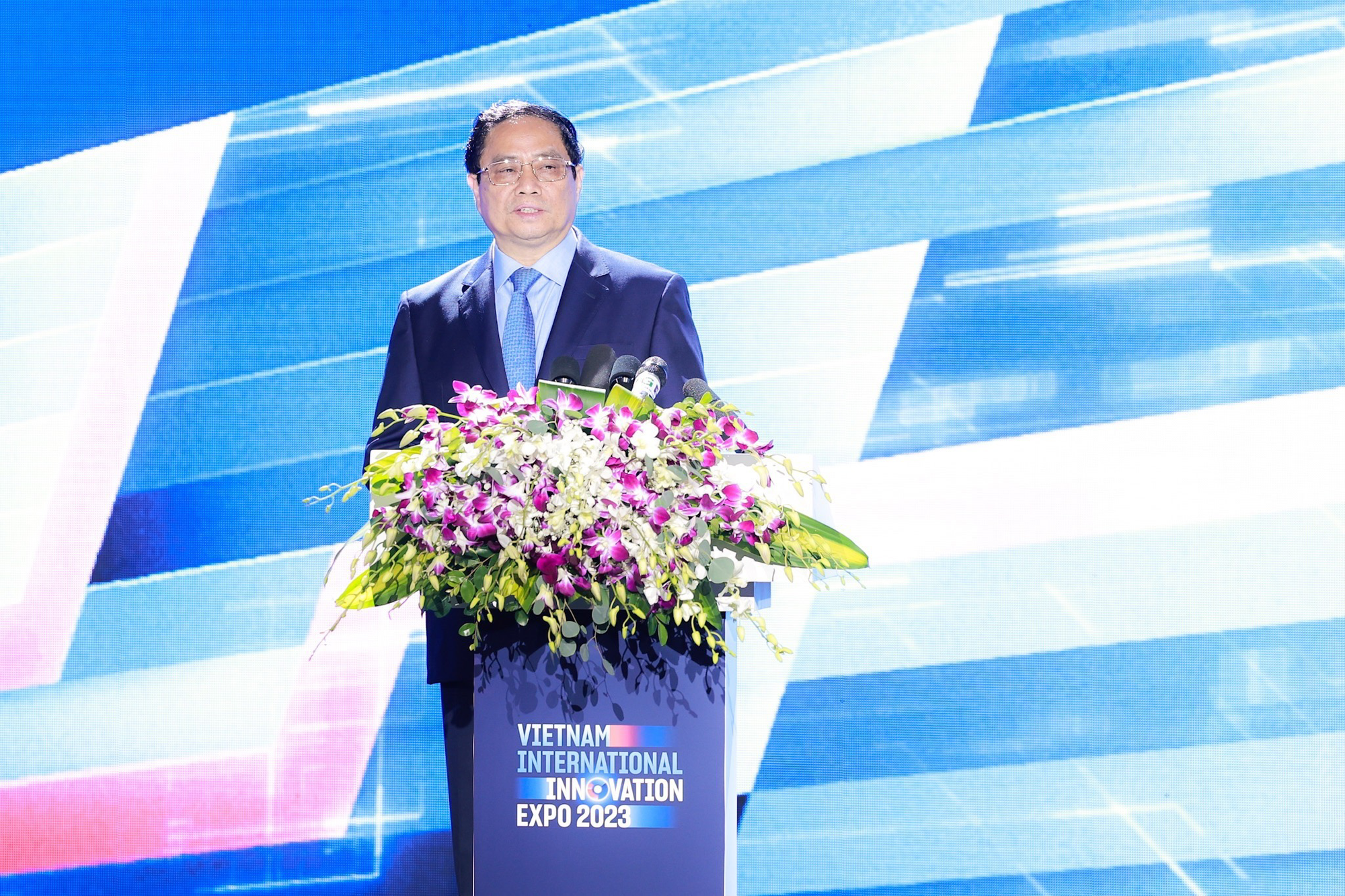Triển lãm Quốc tế đổi mới sáng tạo Việt Nam 2023: Ấn tượng triển lãm đổi mới sáng tạo của CMC - Ảnh 1.