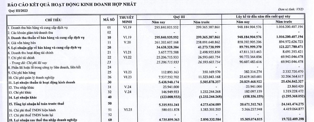 Kosy (KOS): Lãi 9 tháng đạt hơn 15 tỷ đồng, thực hiện 13% kế hoạch năm - Ảnh 1.