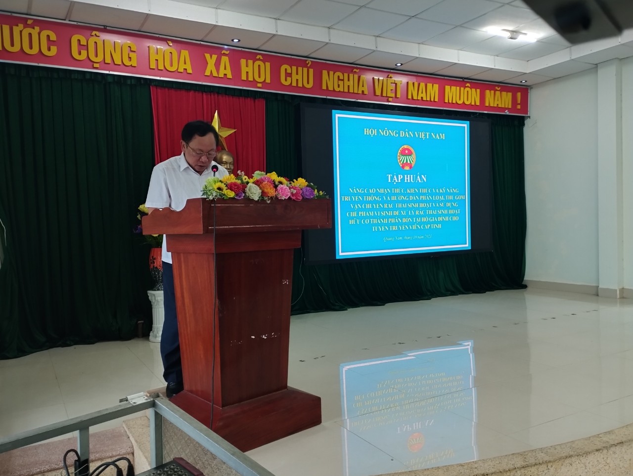 T.Ư Hội NDVN tập huấn nâng cao kiến thức, kỹ năng truyền thông về thu gom, xử lý rác thải nông thôn tại Quảng Nam - Ảnh 2.