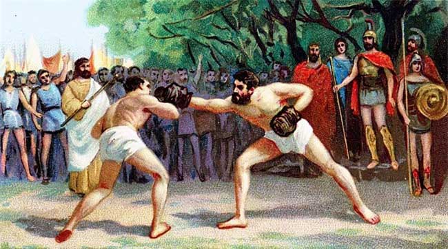 Môn võ nào tàn bạo đến mức bị Hoàng đế La Mã cấm thi đấu? - Ảnh 1.