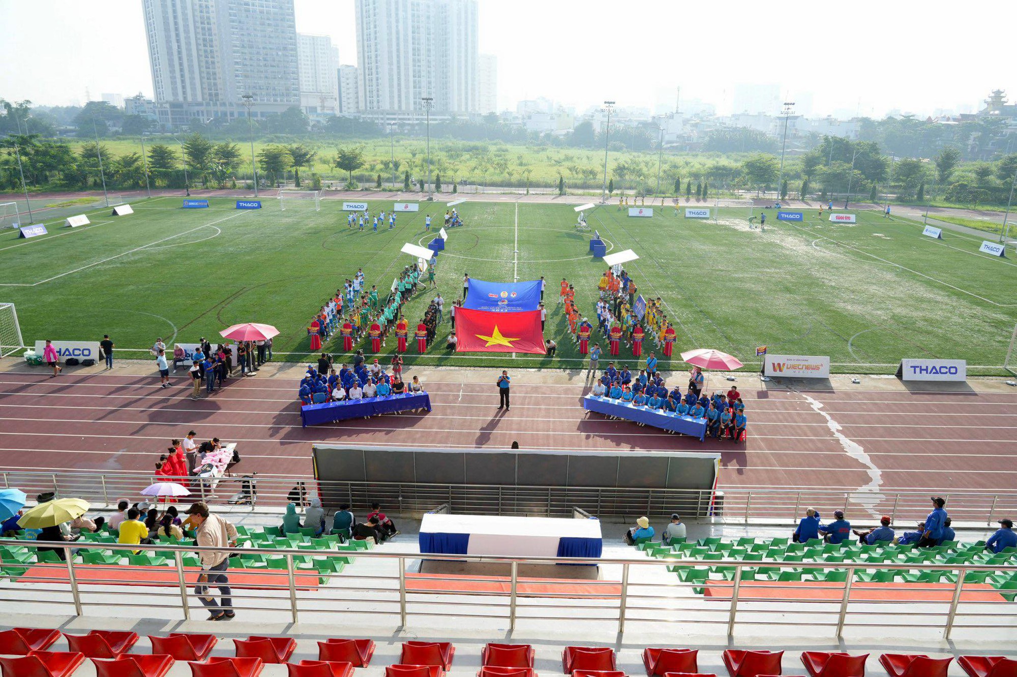 Khai mạc Giải Vô địch Bóng đá Công nhân toàn quốc 2023 với tổng giải thưởng gần 900 triệu đồng - Ảnh 5.
