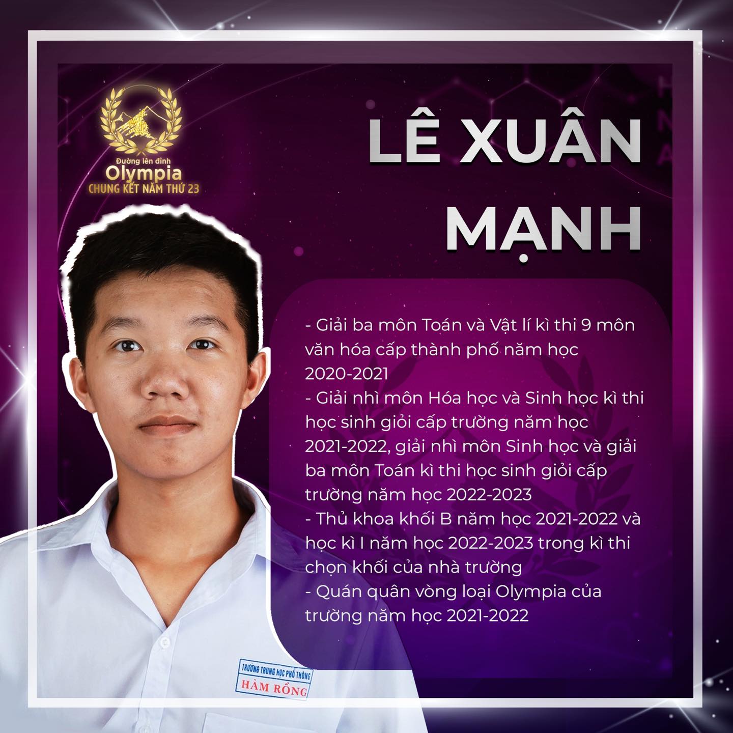 Truyền hình trực tiếp chung kết Đường lên đỉnh Olympia năm thứ 23 - Ảnh 3.