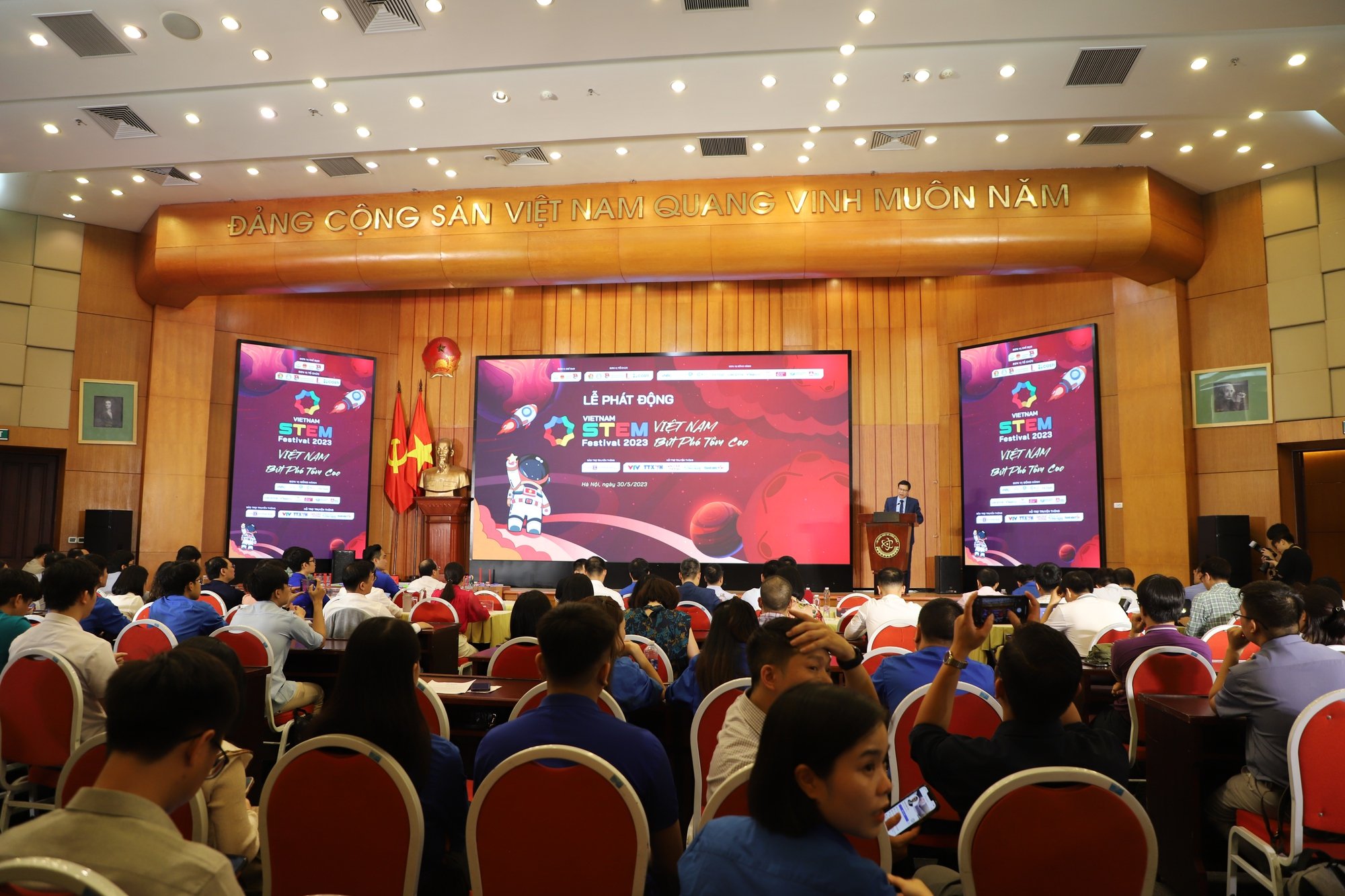 Ngày Hội STEM Quốc gia 2023: Hội tụ, bùng nổ và bứt phá - Ảnh 1.